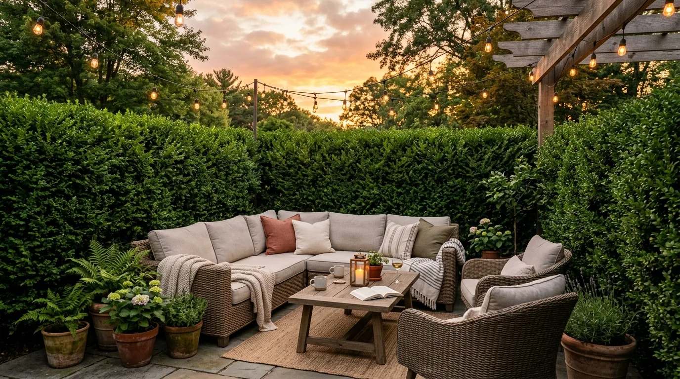 Formal Courtyard Boxwood